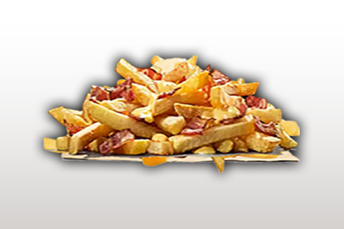 Frites cheddar bacon
