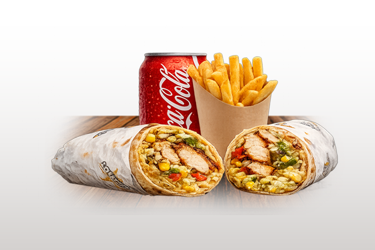 Chicken burrito
